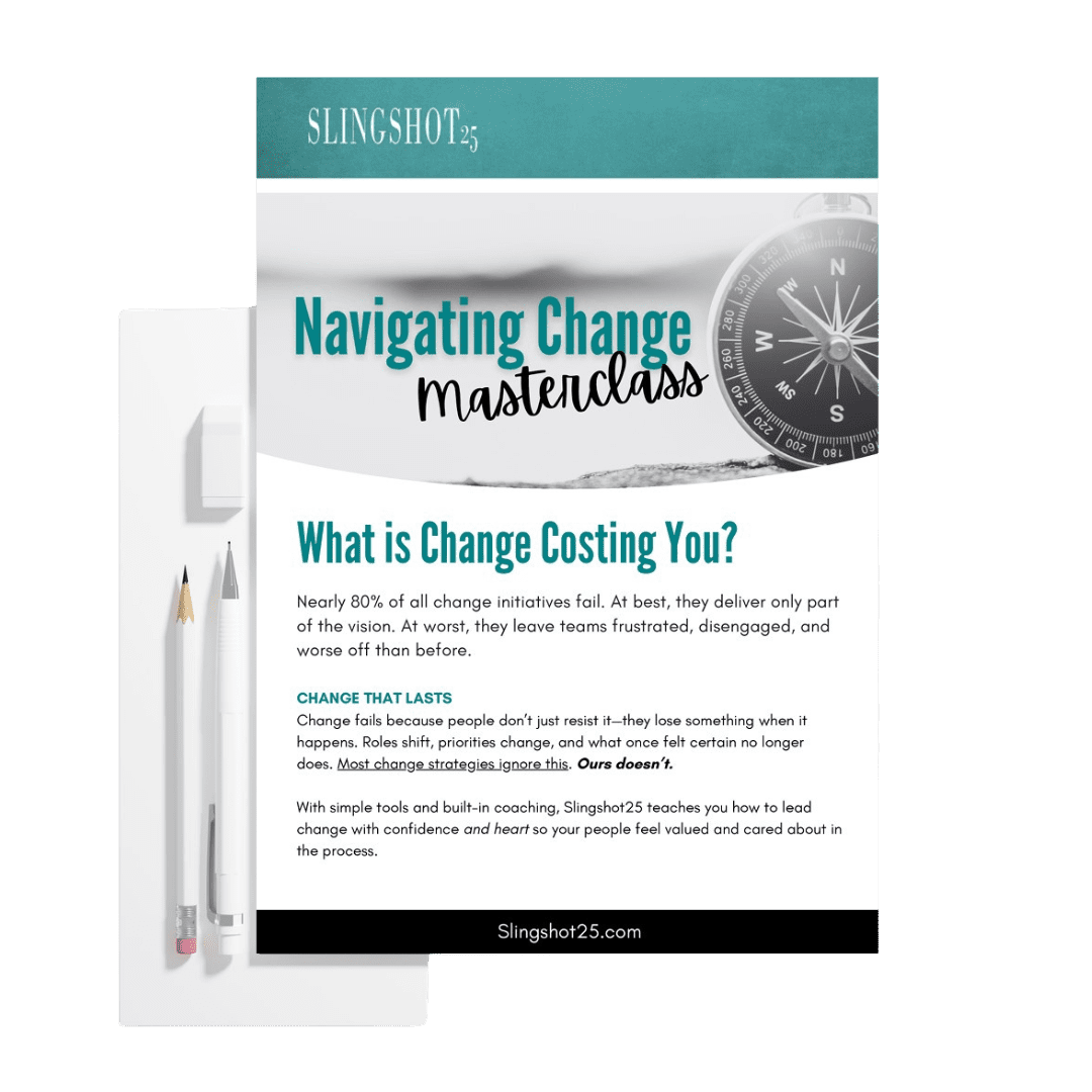 The Navigating Change Masterclass Handout by Slingshot25